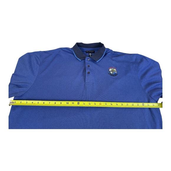 Lockheed Martin U2 Dragon Lady Plane Logo Mens Blue Polo Shirt Size 3XL - Picture 10 of 12